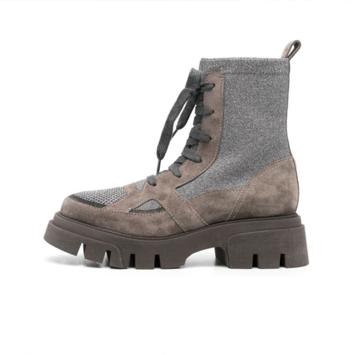 Brunello Cucinelli Women's Short Boots Shoes Ngvp #nigo6259