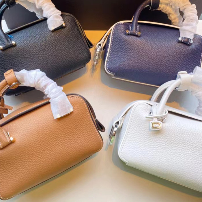 Delvaux Cool Box Taurillon Grained Calfskin Tote Bag Ngvp #nigo5836
