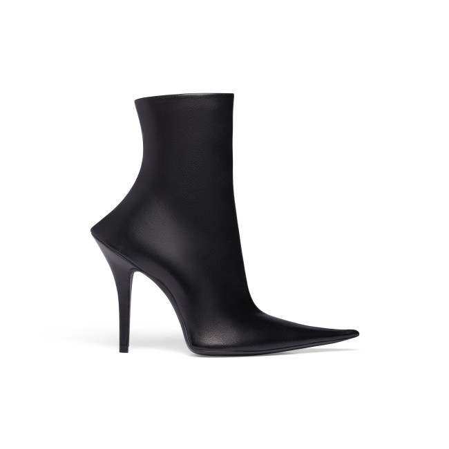Balenciaga NGO Pointed Toe Zipper High Heels #nigo21482