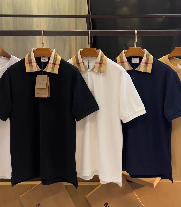 Burberry NIGO Summer Polo Loose Short Sleeve T-shirt #nigo21521