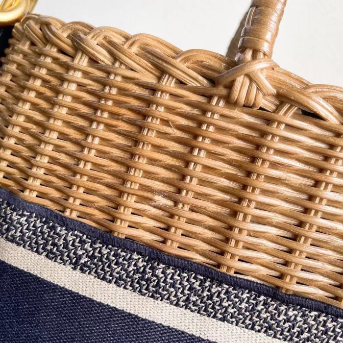 DIOR Woven vegetable basket handbag bag #nigo838