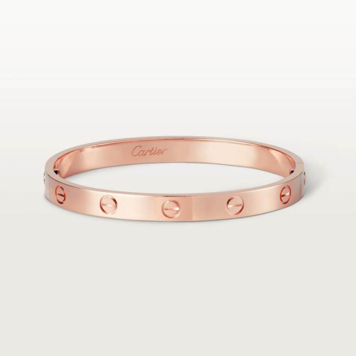 Cartier Encircling Screw Logo Bracelet Plated 18K Gold Accessories Jewelry #nigo82316
