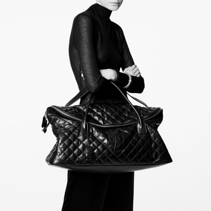 Saint Laurent NIGO Quilted Leather Travel Bag Handbag #nigo57398