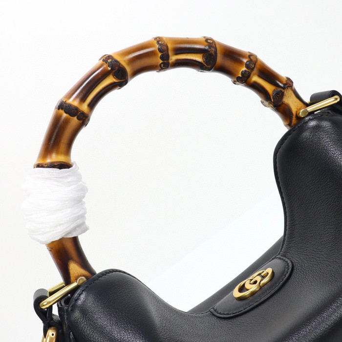 Gucci NIGO Black Leather Carrying Bag #nigo21539