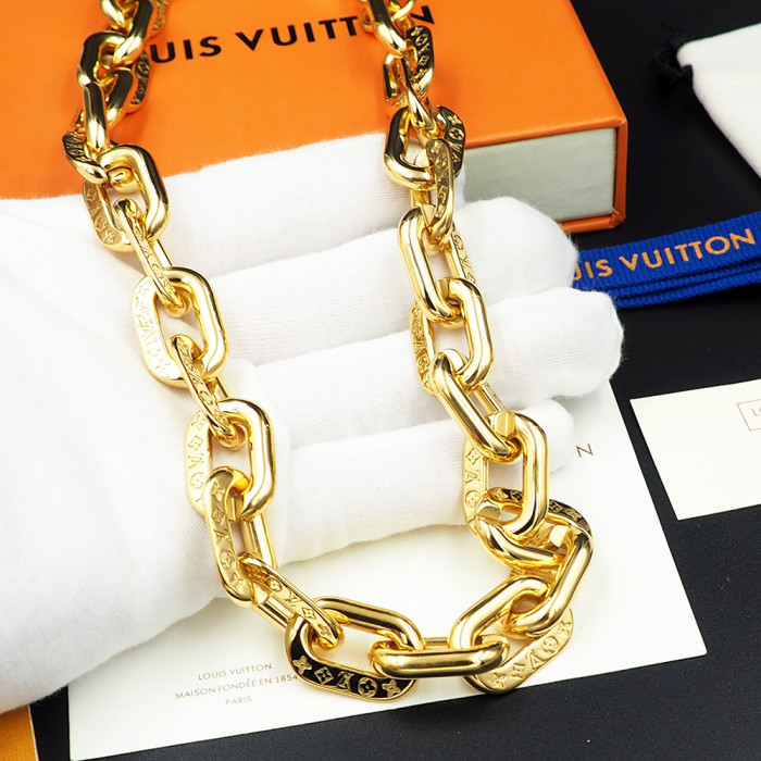 Louis Vuitton NIGO Lobster Buckle Exquisite Thick Chain Necklace #nigo82798