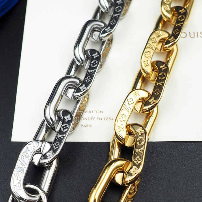 Louis Vuitton NIGO Lobster Buckle Exquisite Thick Chain Necklace #nigo82798