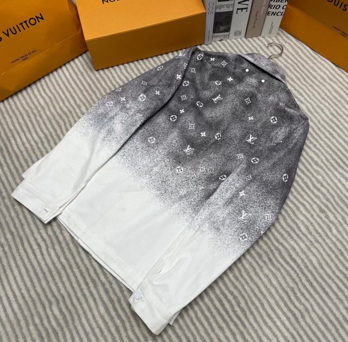 Louis Vuitton Starry Gradient Denim Jacket #nigo6434