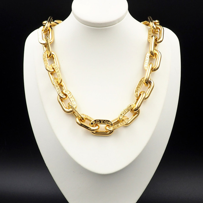 Louis Vuitton NIGO Lobster Buckle Exquisite Thick Chain Necklace #nigo82798