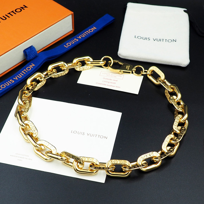 Louis Vuitton NIGO Lobster Buckle Exquisite Thick Chain Necklace #nigo82798