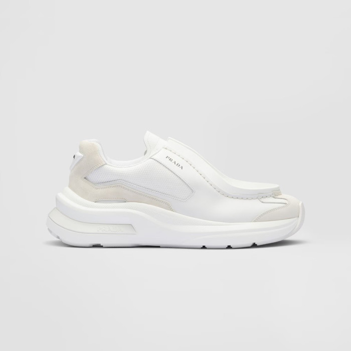 Prada Suede Fabric Low Top Sneakers Shoes #nigo95158