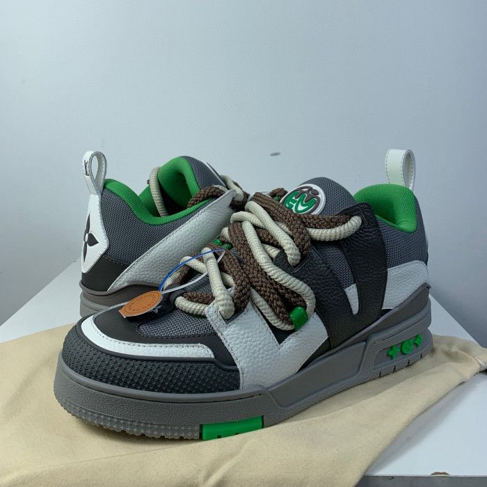Louis Vuitton NIGO Sports Casual Lace-Up Board Shoes #nigo95166