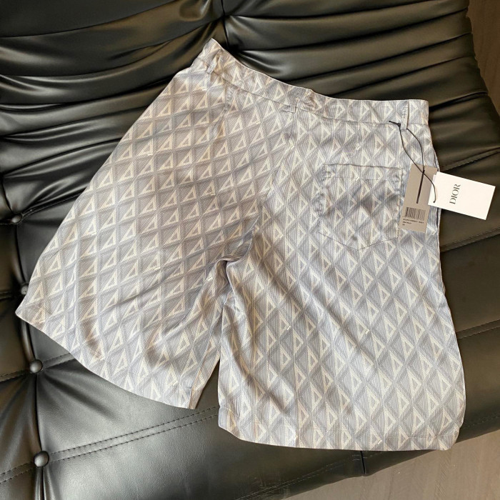 Dior NIGO Geometric Pattern Short Sleeved Shirt Shorts Set Suit #nigo94445