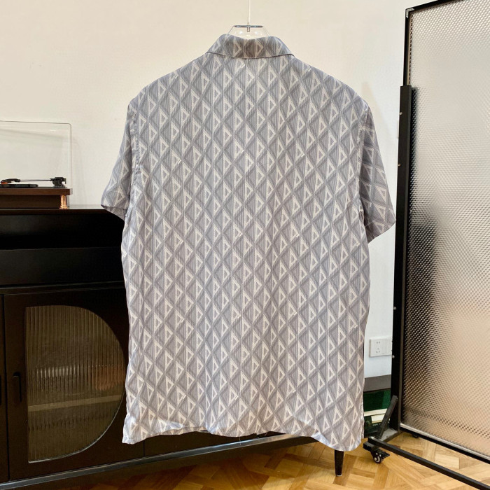 Dior NIGO Geometric Pattern Short Sleeved Shirt Shorts Set Suit #nigo94445