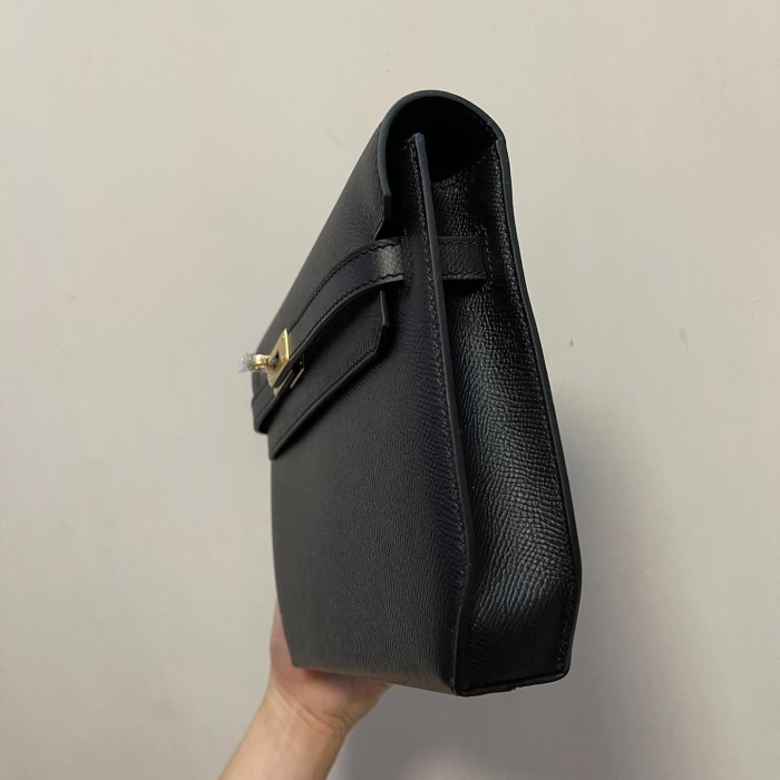 Hermes Square Leather Classic Wallet Clutch Underarm Bag bags #nigo53457