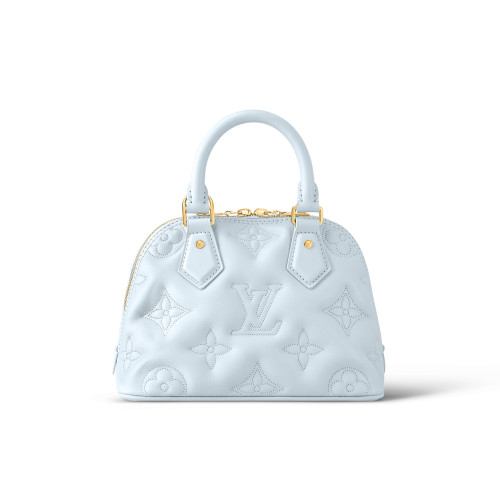 Louis Vuitton NIGO Blue Leather Printed Carrying Bag #nigo21578
