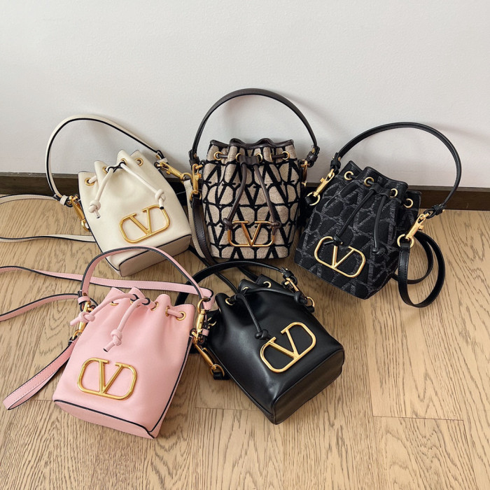 Valentino NIGO Tote Shoulder Mini Bucket Bag #nigo95198