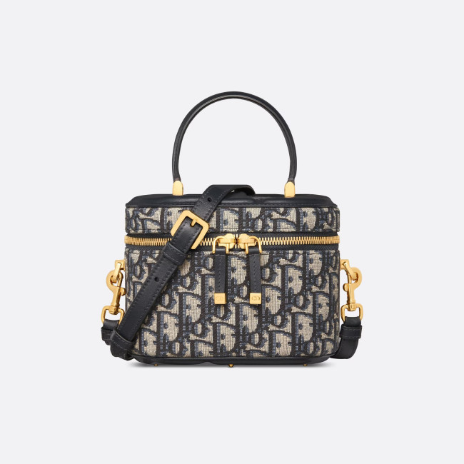 Dior NIGO Canvas Printed Zipper Small Square Bag #nigo21598