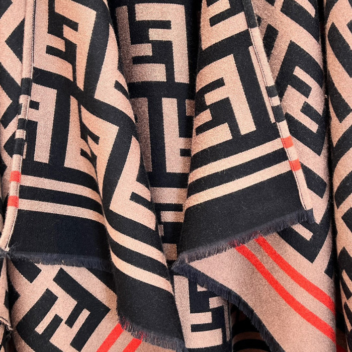 Fendi NIGO Long Pants Printed Cotton Cape #nigo21599
