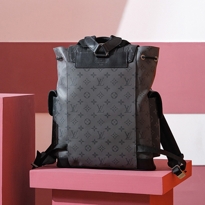 Louis Vuitton NIGO Leather Printed Backpack #nigo21634
