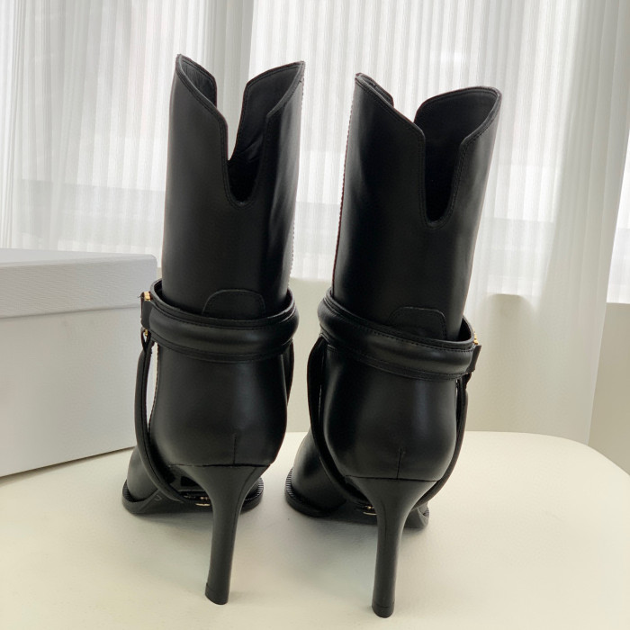Celine NIGO Leather Mid Length High Heels #nigo21628