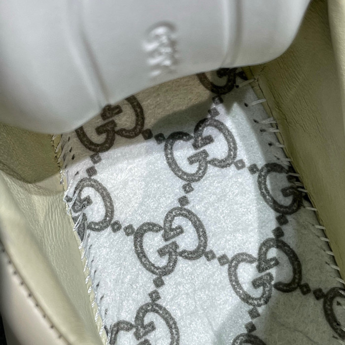 Gucci NIGO Leather Lace-Up Low-Top Sneakers Shoes #nigo96122