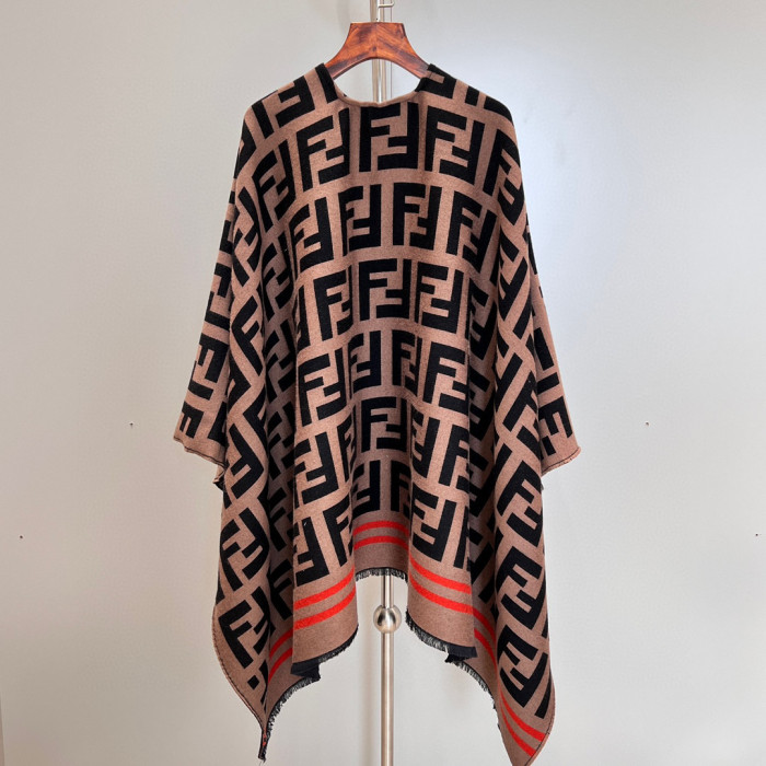 Fendi NIGO Long Pants Printed Cotton Cape #nigo21599