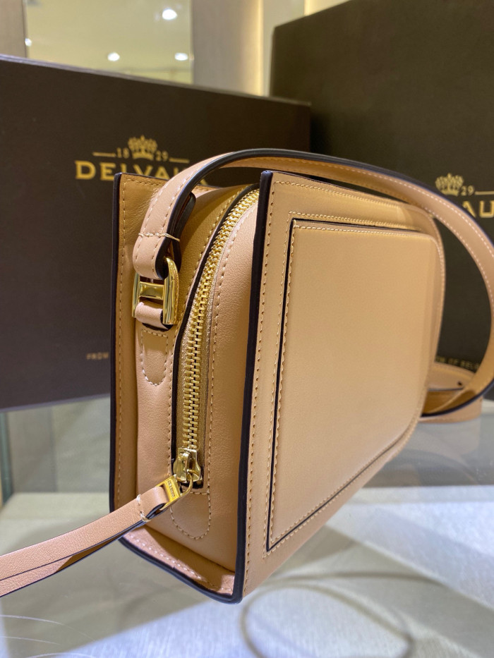 Delvaux Brand New Leather Shoulder Bag Half Round Bags #nigo29164