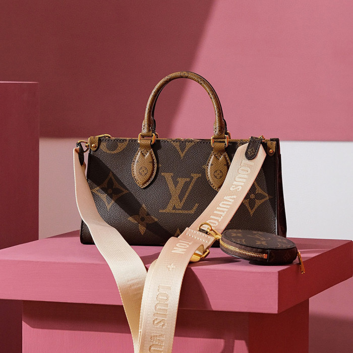 Louis Vuitton NIGO Leather Carrying Printed Crossbody Bag #nigo21626