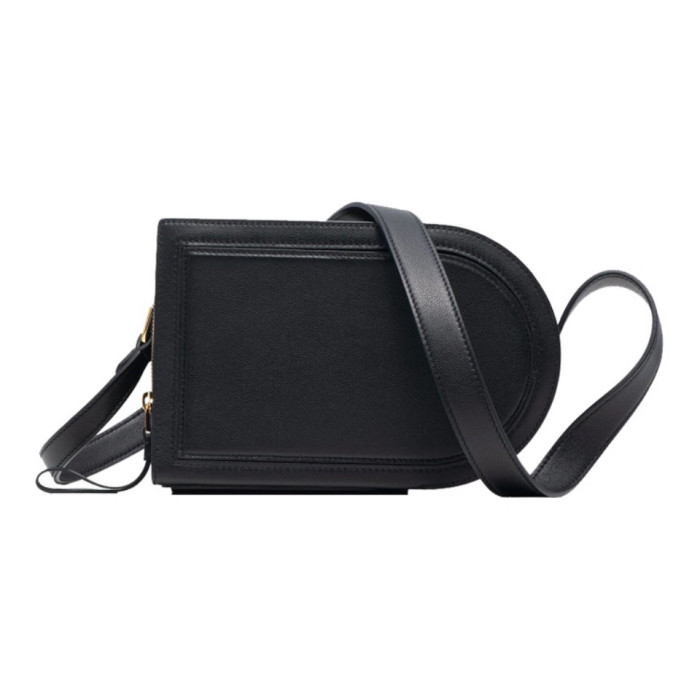 Delvaux Brand New Leather Shoulder Bag Half Round Bags #nigo29164