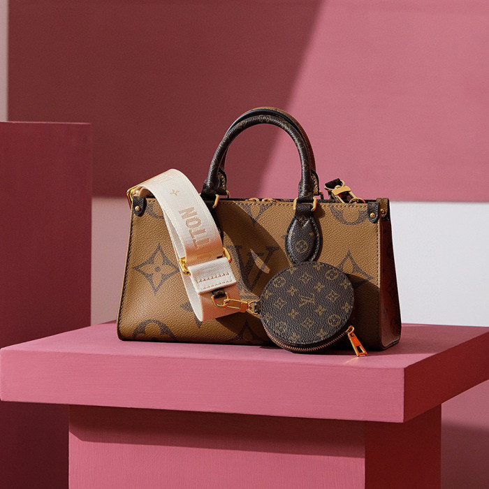 Louis Vuitton NIGO Leather Carrying Printed Crossbody Bag #nigo21626
