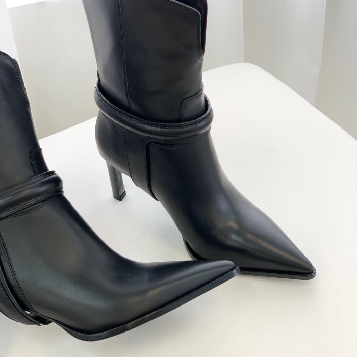 Celine NIGO Leather Mid Length High Heels #nigo21628