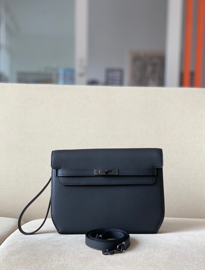 Hermes Square Leather Classic Wallet Clutch Underarm Bag bags #nigo53457