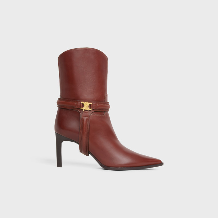 Celine NIGO Leather Mid Length High Heels #nigo21628