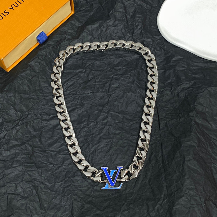 Louis Vuitton NIGO Thick Chain Letter Necklace #nigo21587