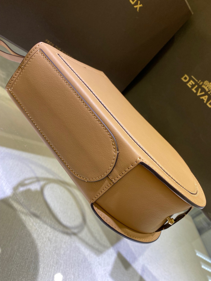 Delvaux Brand New Leather Shoulder Bag Half Round Bags #nigo29164