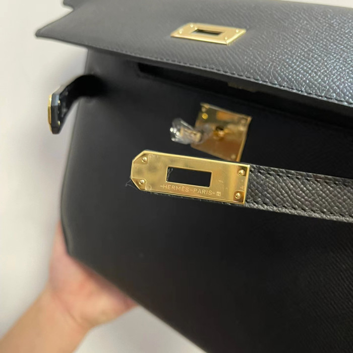 Hermes Square Leather Classic Wallet Clutch Underarm Bag bags #nigo53457
