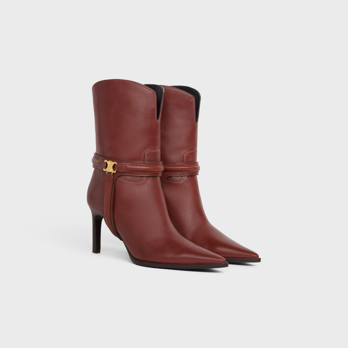 Celine NIGO Leather Mid Length High Heels #nigo21628