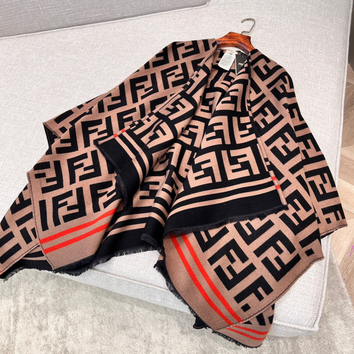 Fendi NIGO Long Pants Printed Cotton Cape #nigo21599