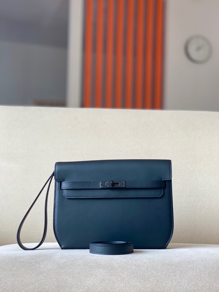 Hermes Square Leather Classic Wallet Clutch Underarm Bag bags #nigo53457