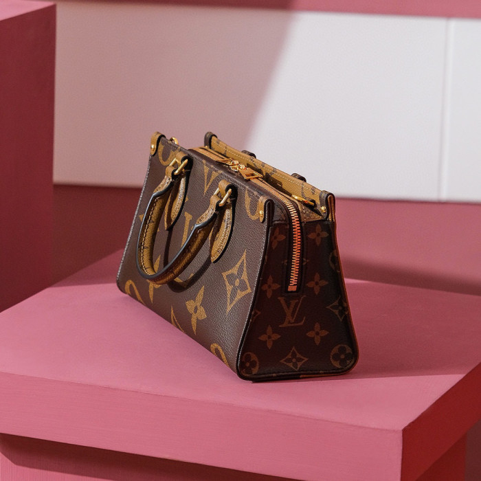 Louis Vuitton NIGO Leather Carrying Printed Crossbody Bag #nigo21626