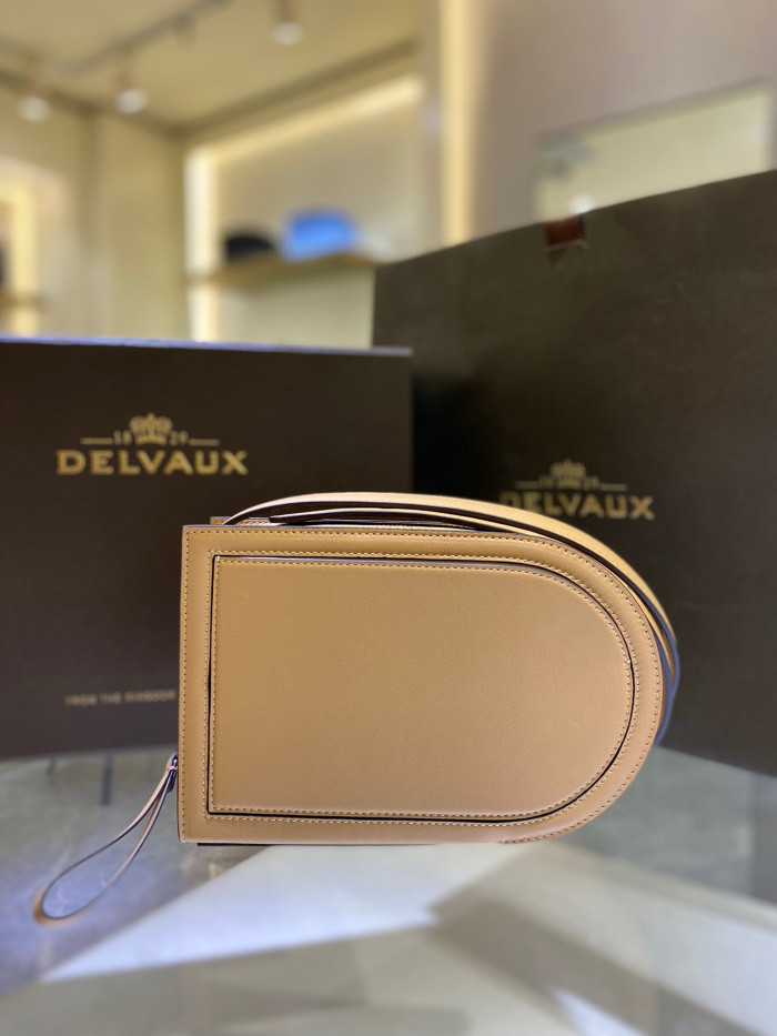 Delvaux Brand New Leather Shoulder Bag Half Round Bags #nigo29164