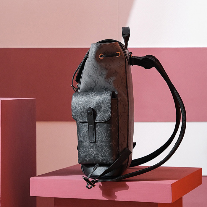 Louis Vuitton NIGO Leather Printed Backpack #nigo21634