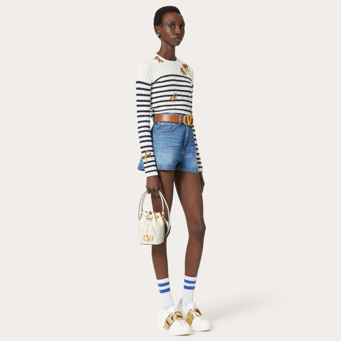 Valentino NIGO Tote Shoulder Mini Bucket Bag #nigo95198