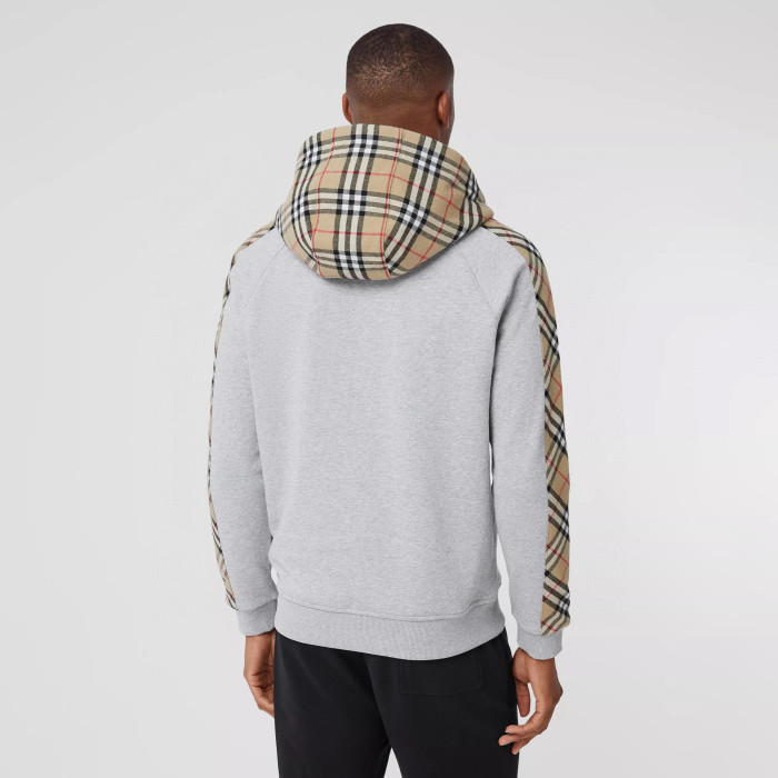 Burberry NIGO Zip Sport Hooded Sweatshirt Grey #nigo96112