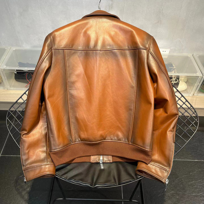Berluti Long Sleeve Leather Jacket Ngvp #nigo6375