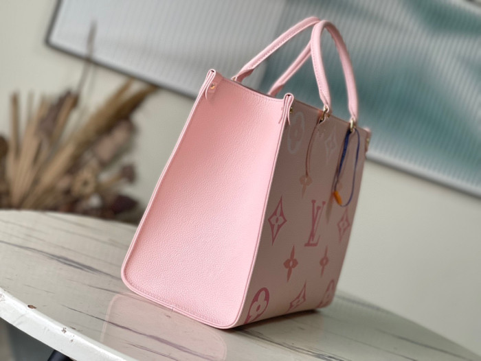 Louis Vuitton NIGO Pink Handbag Bag Bags #nigo96151