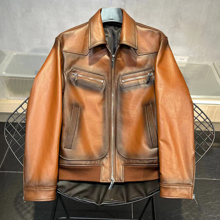 Berluti Long Sleeve Leather Jacket Ngvp #nigo6375
