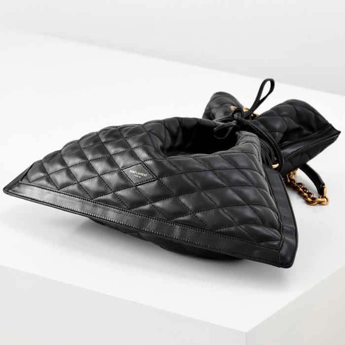 Saint Laurent NIGO Chain Lattice Leather Tote Bag #nigo21637