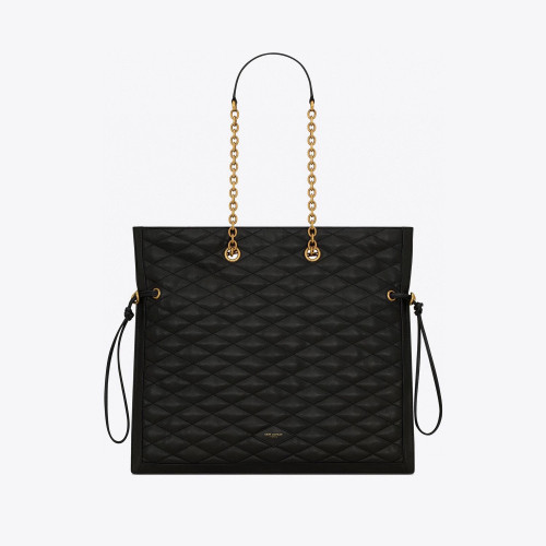 Saint Laurent NIGO Chain Lattice Leather Tote Bag #nigo21637