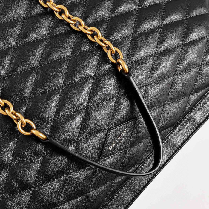 Saint Laurent NIGO Chain Lattice Leather Tote Bag #nigo21637